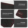 dnsh2 For Mitsubishi Car Logo Anti-Slip Mat Dashboard Silicone Sticky Storage Pad Outlander Pajero Sport Lancer EX ASX L200 Eclipse