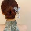 Tassel Metal U Shape Hair Stick Flower Hanfu Hairpin Classical   For Girl