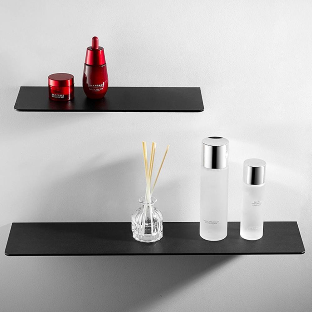 Aluminium Zinc Zinc Alloy Simple Wall Mount Storage Rack Bathroom Storage Kitchen Shelves Bathroom Wall Shelf