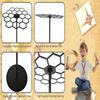 Rotatable Medal Hanger Desktop Medal Display Rack Multifunctional Metal Medal Hanger Desktop Medal Storage Rack