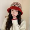 Winter Knit Bucket Hat For Women With Windproof Warmth And Casual Style