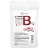 Micro Ingredients Vitamin B12 Methylcobalamin, Strawberry Flavor, 5,000mcg, 240 Chewable Tablets (2,500mcg Per Tablet)