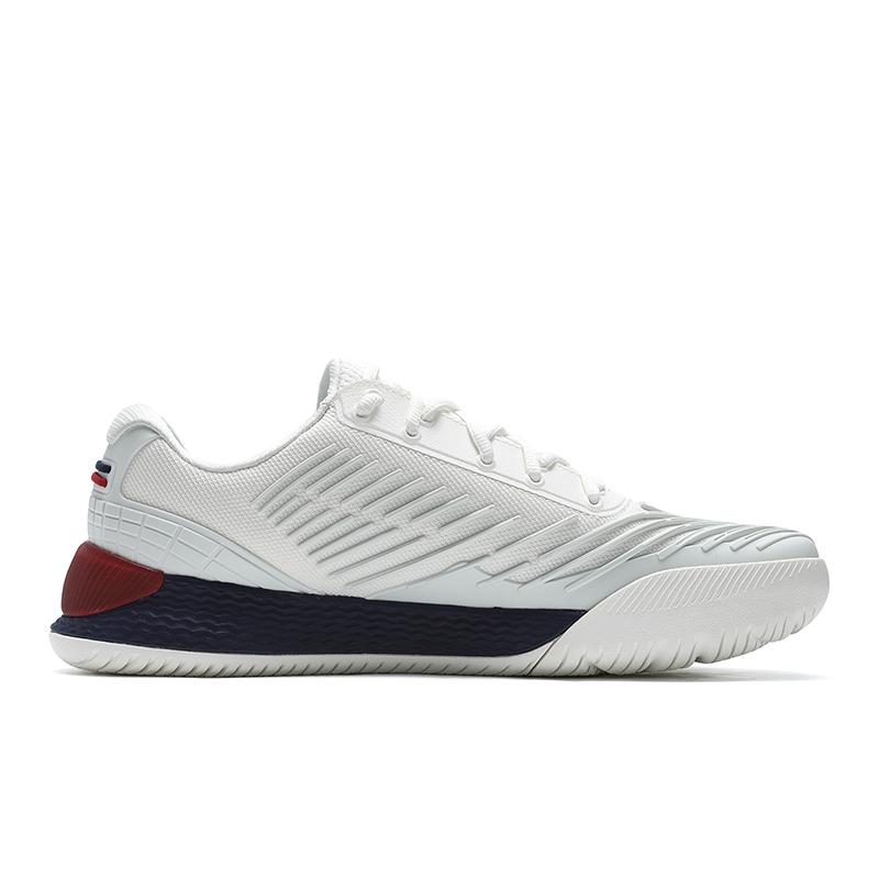 Fila Potenza Комфорт Мода Низкие Кроссовки для Тенниса Мужские Кроссовки Белые Серые A12M441502FSV