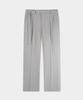 Брюки BIRBANTE с поясом и двойными складками - Светло-бежевые