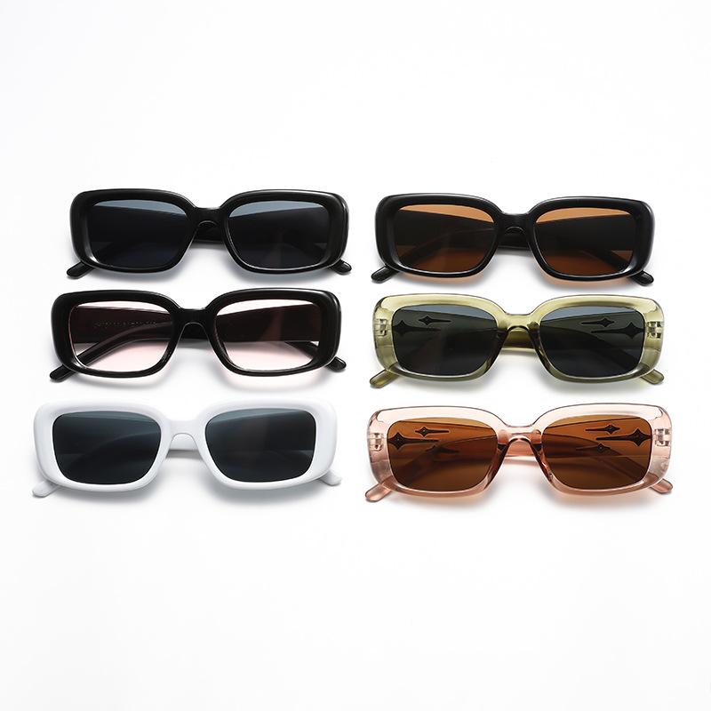 Солнцезащитные очки Square Meteor Солнцезащитные очки Douyin Персонализированные уличные солнцезащитные очки
