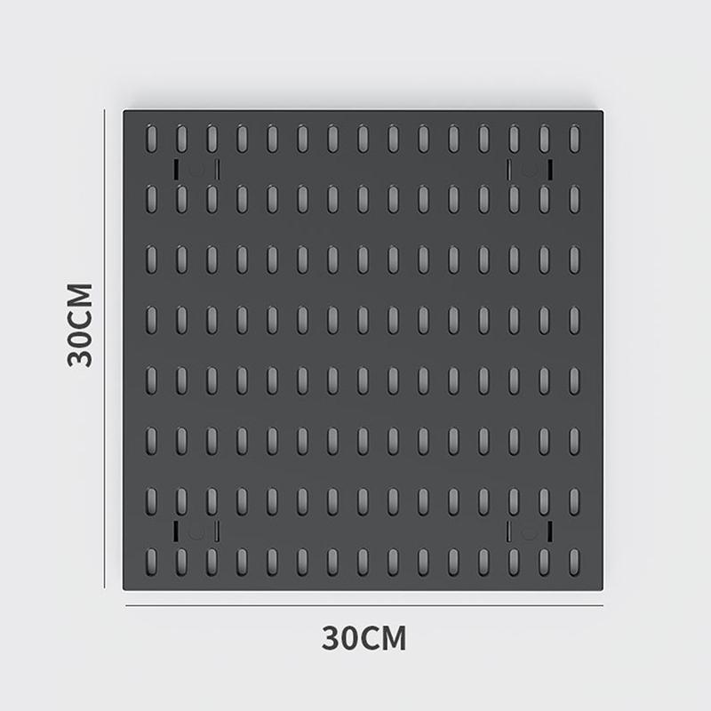 Аксессуары для самодельной перфорированной доски, подвесная полка, крючки для хранения, настенный органайзер, без перфорации, организация поделок для гаража, кухни, комнаты