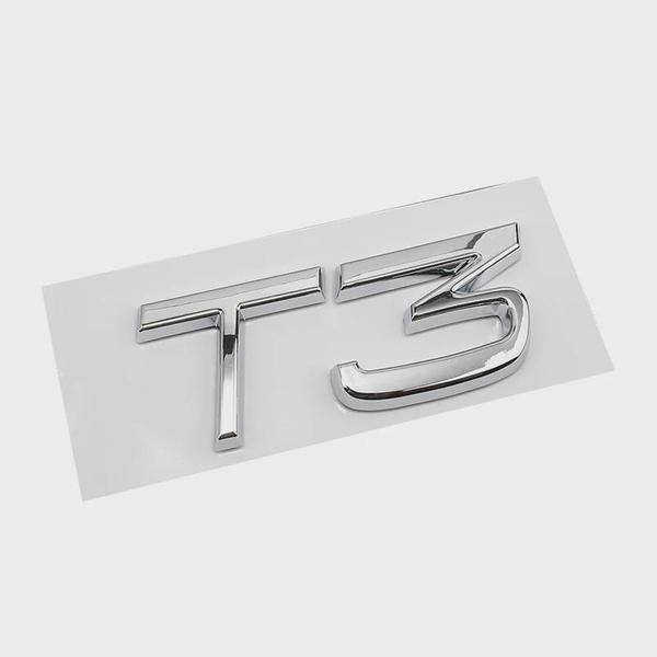 Автомобиль T3 T4 T5 T6 T8 V8 AWD Word Chrome Letter Логотип Значок Эмблема Наклейка Для Vol/vo S60 V70 V40 C30 XC60 S80 XC40 V60 XC70