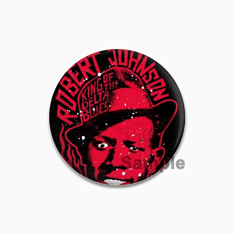 32/44/58 мм забавный мультяшный круглый жесть броши-булавки для одежды сумка декоративная застежка-кнопка значок модные ювелирные изделия подарок