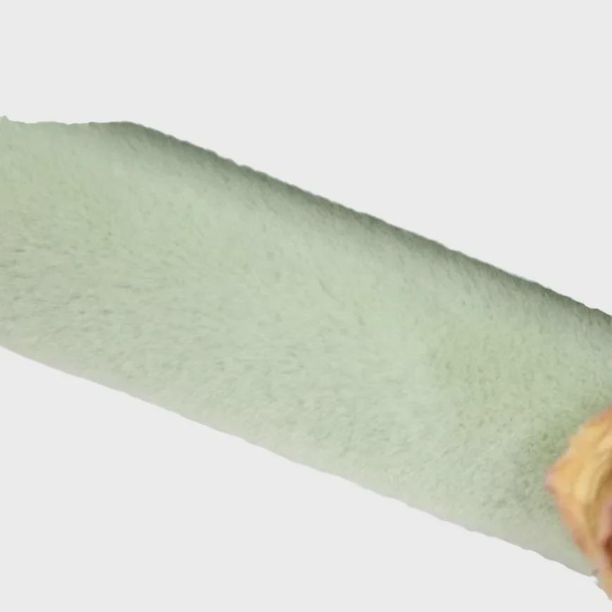 24 цвета матовой плюшевой ткани с мехом кролика - 600 г для игрушек, обуви и одежды