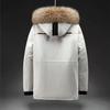 New Winter Men's Down Jacket Mid-length Couple Tooling Down Jacket