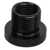 Адаптер масляного фильтра автомобиля Металлический Универсальный Автомобильный Черный Резьбовой Соединитель Автомобильные Аксессуары5 8 24 к 1 2 20