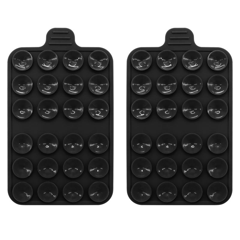 Двусторонняя присоска, силиконовые присоски для мобильных телефонов, присоска, настенная подставка, коврик, противоскользящий держатель, монтажная накладка