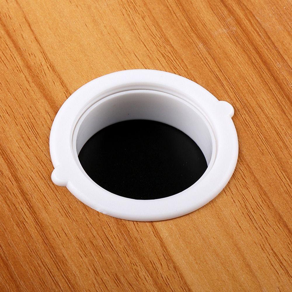 70 80 100mm Furniture Desktop Cable Outlet Cover Holes Stopper Hole Cover Decorative Cap Wall Plug