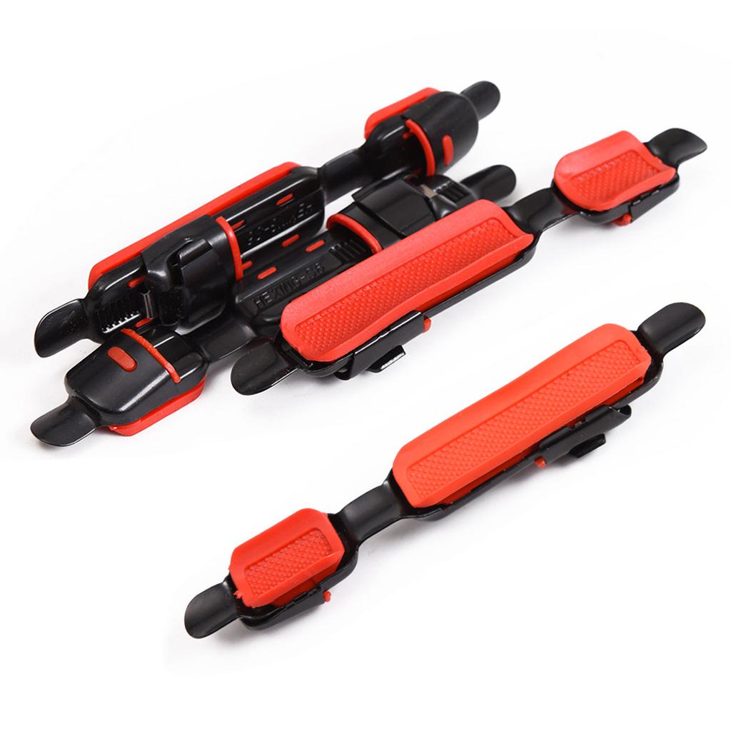 4 шт. регулируемое сиденье для рыболовной катушки, пластина с защелкой, зажим для удочки, установленное колесо, катушка, резиновая подушка, инструмент, простота использования