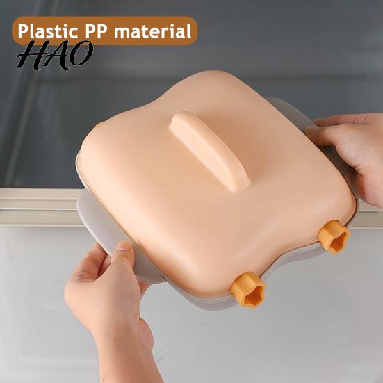 Steamed Custard Microwave Bowl Corn Steamer Container, Food Grade PP Cooker for Baking Multipurpose Steaming Box Sweet Potato Egg Custard, Reusable