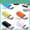 Универсальный металлический адаптер-зарядное устройство 3 в 1 Micro USB на USB-C Type-C с синхронизацией и стильной отделкой из сплава