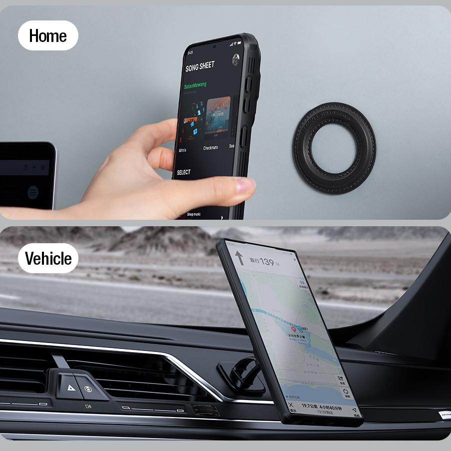 NILLKIN Магнитный чехол для телефона CamShield ProP для Samsung Galaxy S24 Чехол с откидным кронштейном для камеры Жесткий ПК + ТПУ Ударопрочная задняя крышка