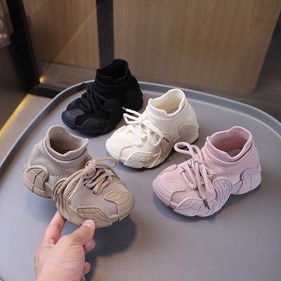 Новые весенне-осенние модные и универсальные дышащие сетчатые спортивные туфли на мягкой подошве для мальчиков и девочек, износостойкие, повседневные