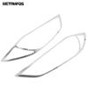Head Light Lamp Cover Trim For Hyundai Elantra Avante 2016 2017 2018 Chrome Headlight Protection Frame Accessories Car Styling