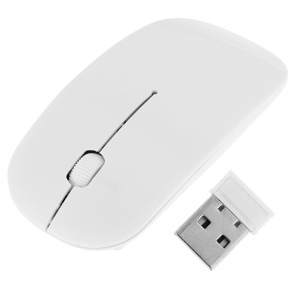 2.4GHz Wireless Mouse with USB Receiver 1000 DPI Gaming Mouse Portable 3 Buttons Hyper-fast Scroll Wheel for PC Desktop Notebook