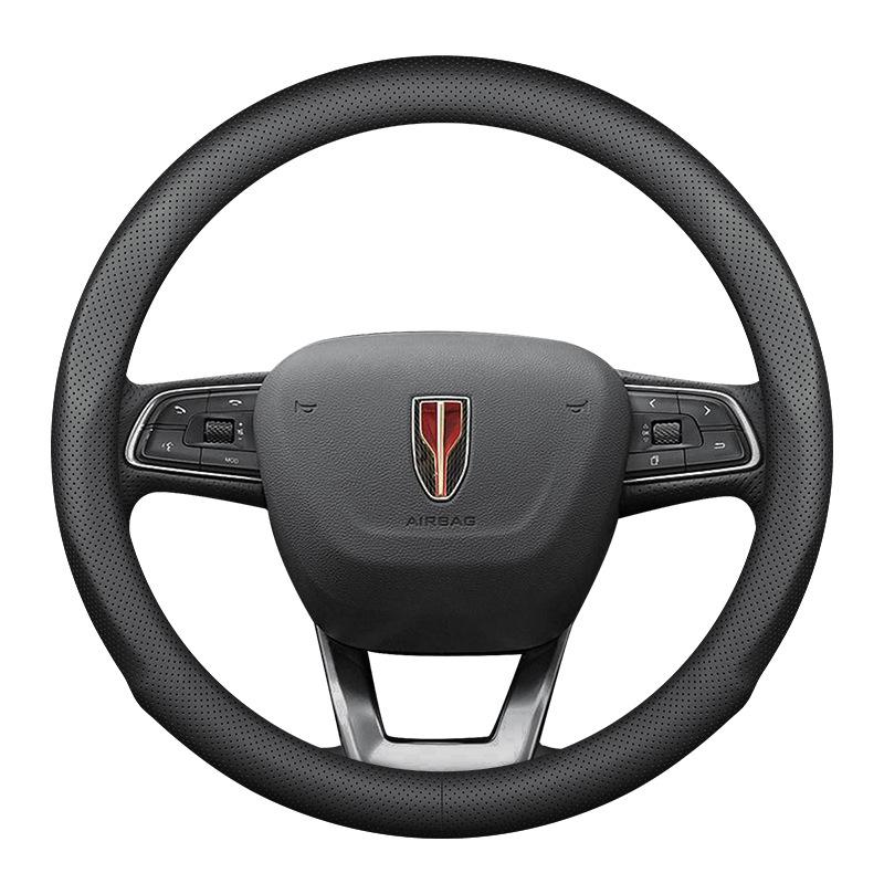 Ultra-thin Genuine Leather Steering Wheel Cover for Hongqi H5/H7/H9/HS7/HS5/E-HS3/E-QM5