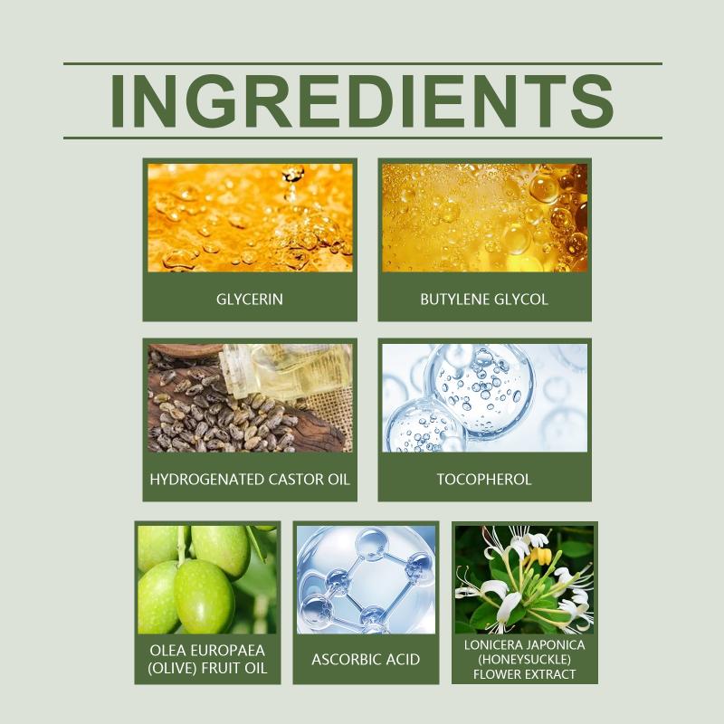 Moisturizing Hair Oil with Honeysuckle Extract Nourishing for Soft Shiny Hair Everyday Styling