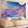 Colorful Clouds Theme Tapestry Polyester 3D Wall Hanging Decoration for Living Room Bedroom Office Creative Gift