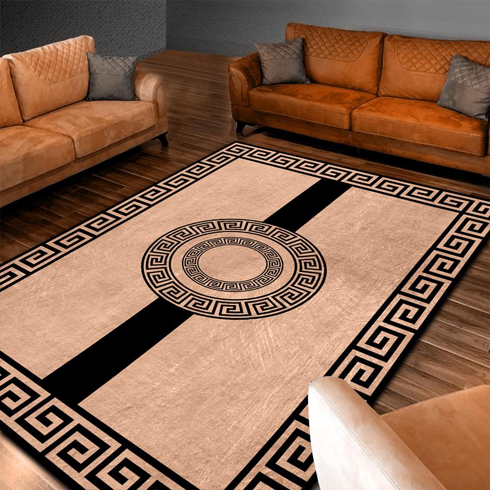 EPeddler Home Современный классический узор, моющаяся нескользящая точечная основа, цифровой печатный ковер нового поколения для гостиной, спальни, прихожей и коврика