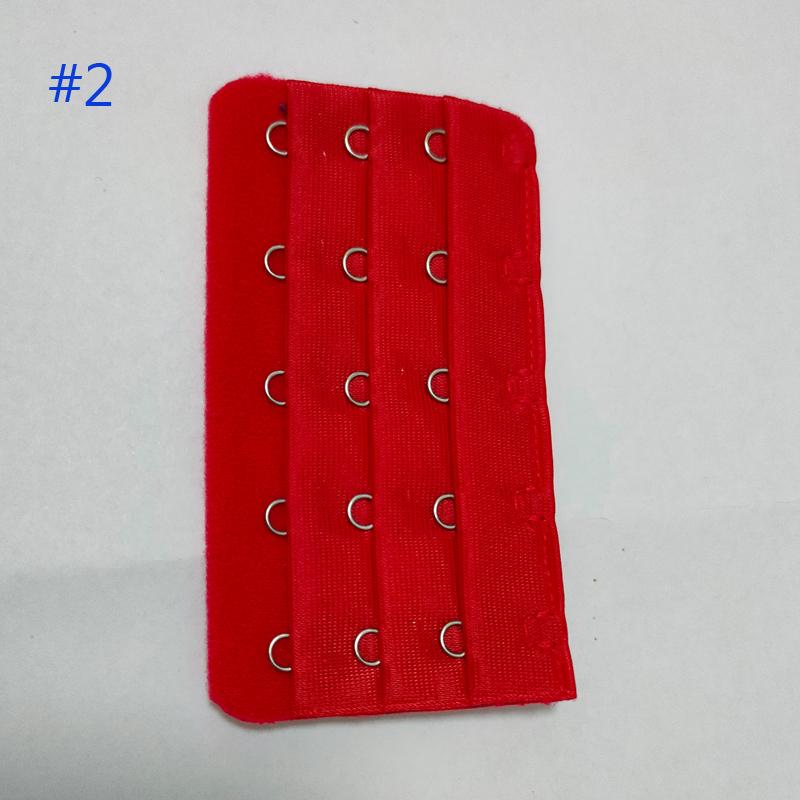 3 Pcs Women's Bra Extenders 3 Rows 5 Hooks Bra Underwear Clasp Strap Buckle Extension Sewing Tools Intimates Accessories