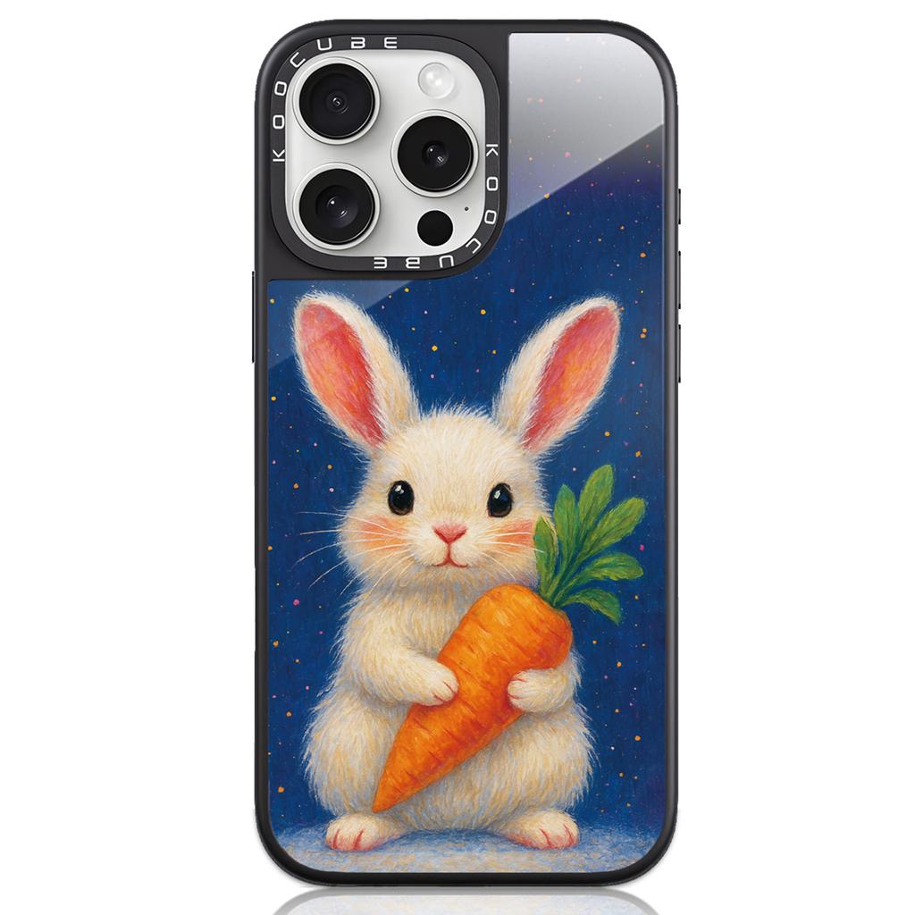 For iPhone 16 Pro Max Case High Aluminium-silicon Glass+PC+TPU Pattern Print Phone Cover Compatible with MagSafe