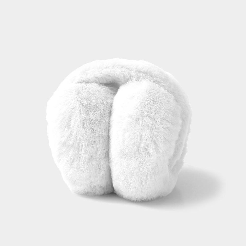 Портативные плюшевые наушники Зимние теплые наушники-наушники для улицы из искусственного меха для женщин и мужчин