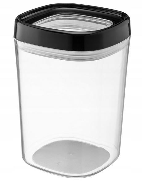 KADAX Pojemnik Na Żywność Przyprawy Produkty Sypkie Z Pokrywką Plastikowy