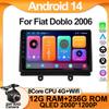 Car Radio For Fiat Doblo 2006 2 Din Multimedia Video Player Carplay GPS Navigation Wireless Android Auto Touch Screen 8 Core 5G