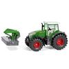 Jouet tracteur avec faucheuse avant - SIKU - Fendt 942 Vario - Compatible avec les jouets SIKU à l'échelle 1/50