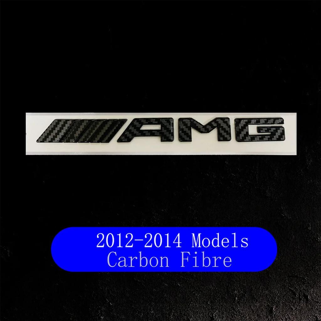 DHP3  New 2025 Hot AMG Logo Car Tail Trunk Auto Emblem Sticker Accessories For Mercedes Benz Brabus Smart Maybach W204 GLC CLA W205 W2