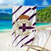 Deportivo Football Beach Towel - Soft, Absorbent Microfiber, Lightweight, Ideal for The Beach, Parties, Travel, Camping fan gifts