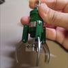Creative Mini Doll Machine Claw Keychain for Women Plastic Material Fingertip Gripper Girls Bag Pendant Keyring Jewelry