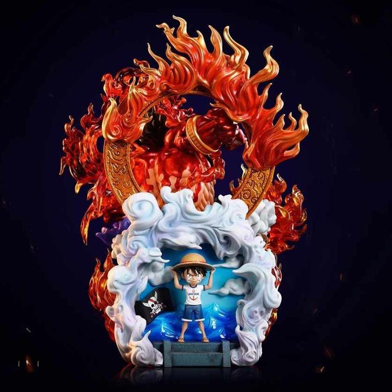 Аниме Луффи One Piece Фигурки Обезьяна D. Соломенная шляпа Луффи, групповое пробуждение, экшн-фигурка, статуя из ПВХ, коллекция, модель игрушки, подарок