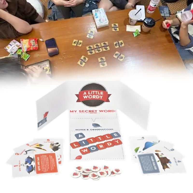 A Little Wordy от Exploding Kittens Карточная игра для подростков, взрослых, детей, для семейного веселья, для вечеринок