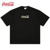 Унисекс Повседневная футболка с коротким рукавом Coca-Cola