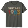 Vintage 1963 Aged To Perfection Unisexs T Shirt 63rd Birthday Gift