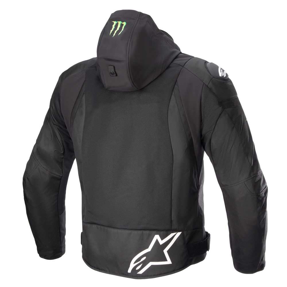 Alpinestars FQ20 ZACA AIR Мотоциклетная куртка Monster - Мужская вентилируемая сетчатая мотокуртка с защитной экипировкой для летнего туризма Размер L