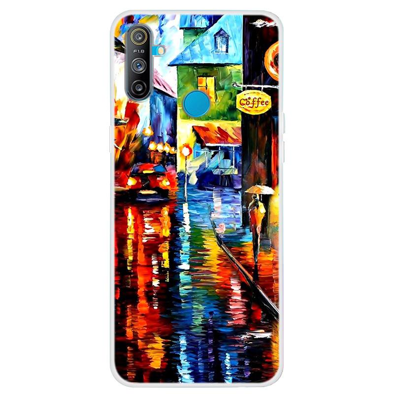 For OPPO Realme C3 Case Cover Bumper On For Oppo RealmeC3 TPU Soft Silicone Cases Realme C3 C 3 3C Back Cover RealmeC3 2020 Capa
