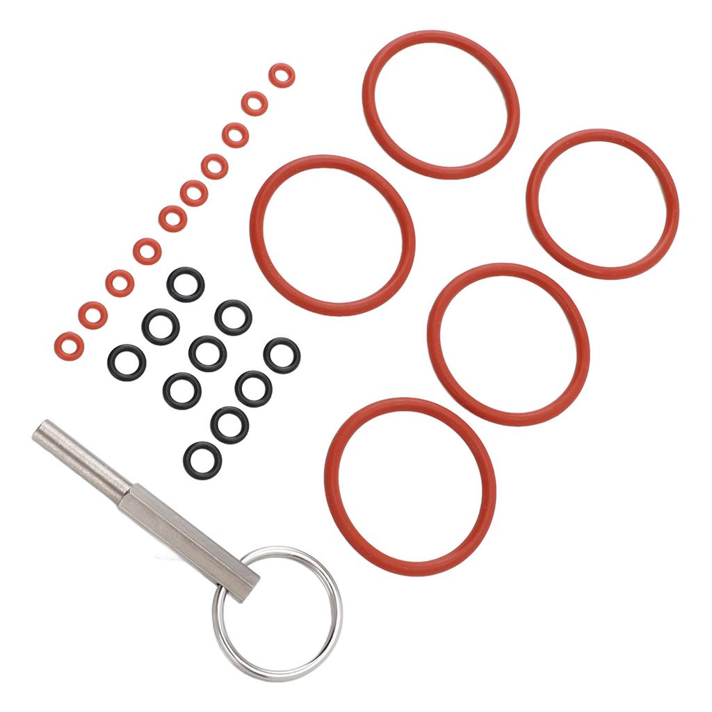 25 шт. набор уплотнительных прокладок для кофемашины силиконовая замена O-образного контура с инструментом для ремонта для Coffee Mac