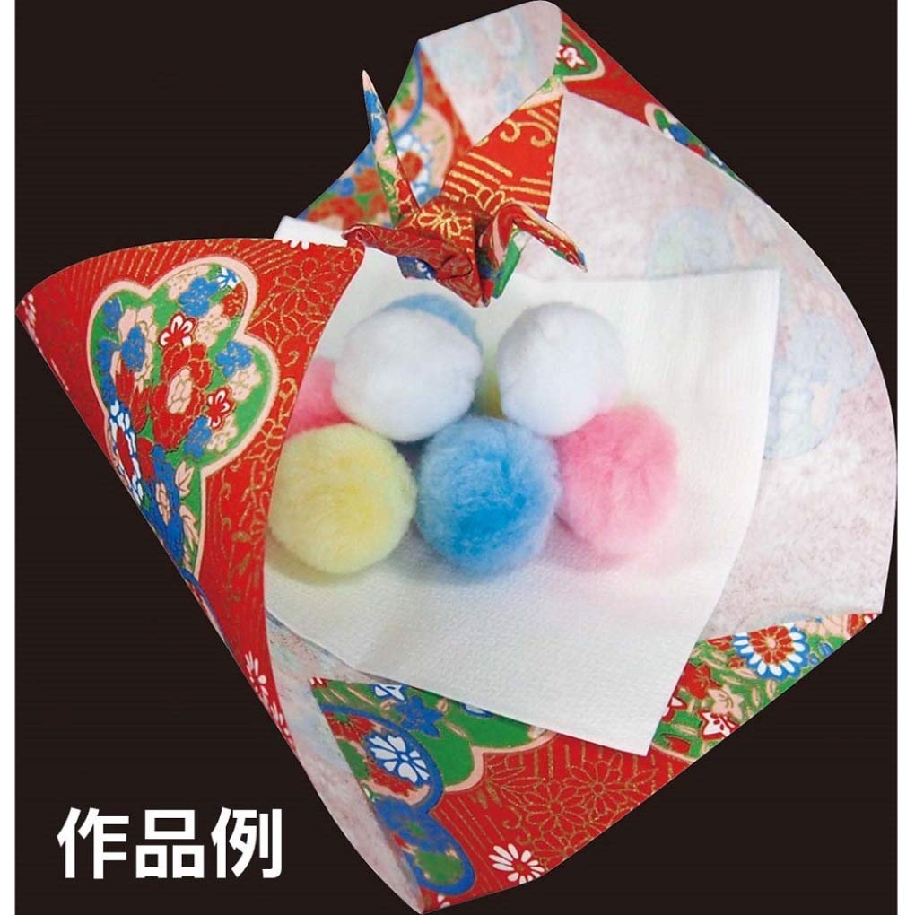 Toyo Japanese Paper Chiyogami Square 8 Patterns 80 Sheets 012005 7.5cm