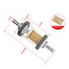 Motorcycle Universal Aluminum Alloy Sheel Copper Core Oil Filter Fit For Dirt Pit Bike Gasline Fuel Filter