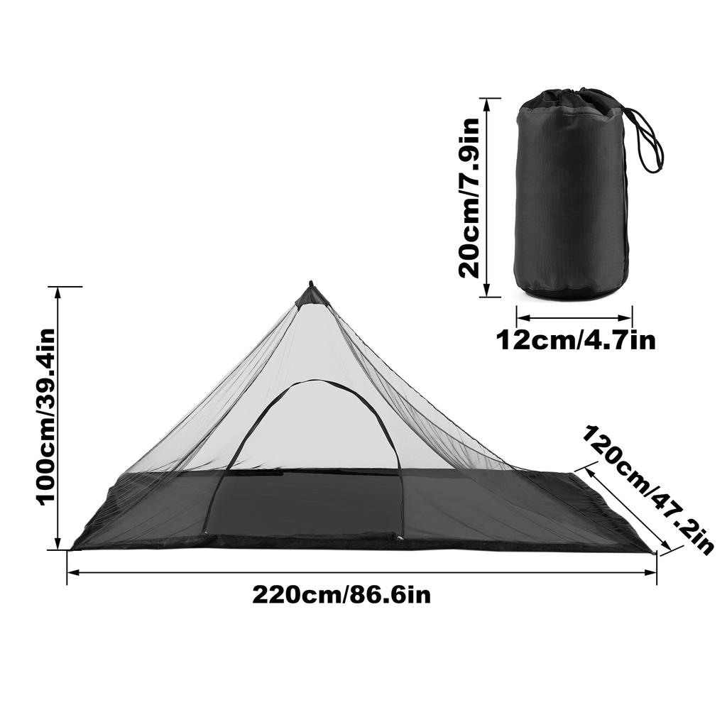 Camping Tent with Carry Bag Water Resistant Outdoors Mesh Tent For Backpacking Hiking Camping Fishing