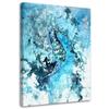 Canvas Print Painted Seahorse