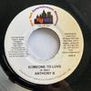 7inch Record ANTHONY B - Someone To Love NONE New York Entert Jamaica Reggae, Ska & Dub Used