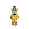 Funko FNAF Мини-конструктор 8 шт. Фигурка-игрушка Пять Ночей DIY Миниатюрная игра Статуэтки Детский Праздник Подарки